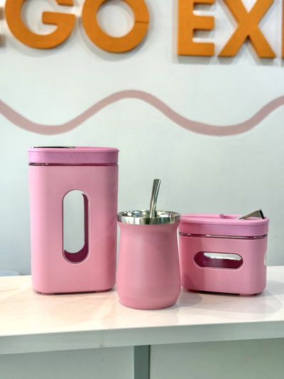 SET ACERO PAMPERAS