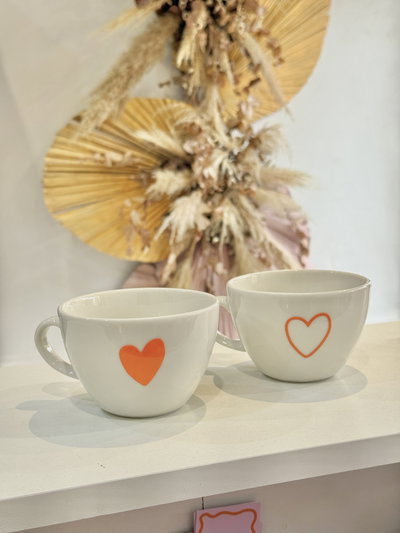 Taza corazoncito 🧡