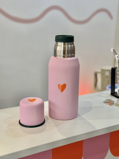 TERMO 750ml (rosa o blanco)