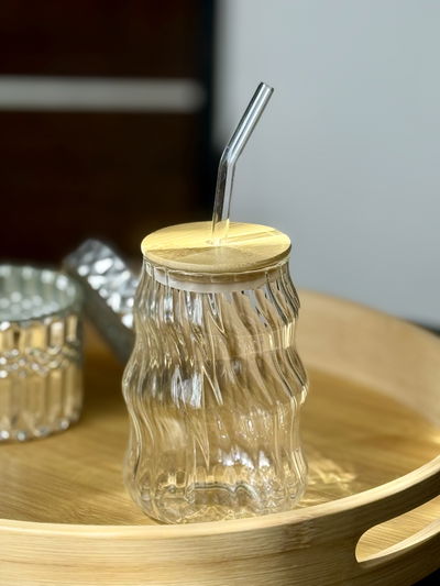 Vaso nube tapa y sorbete