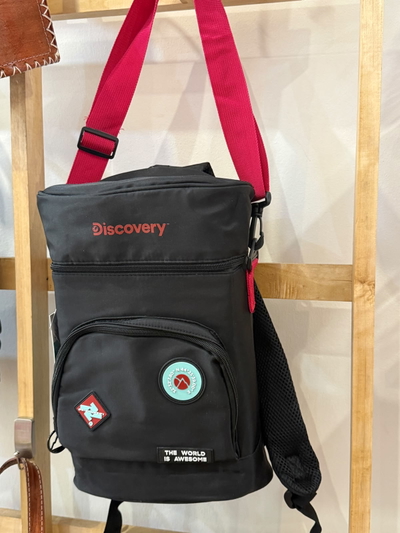 Mochila bolso parches
