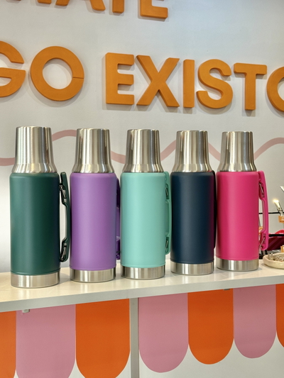 TERMO 1L CON TAPA MATE