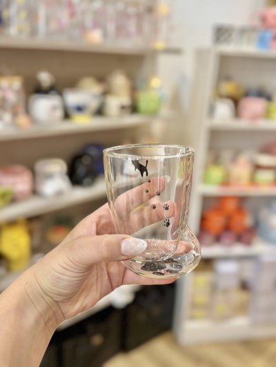 Taza doble vidrio PATITA GATITO