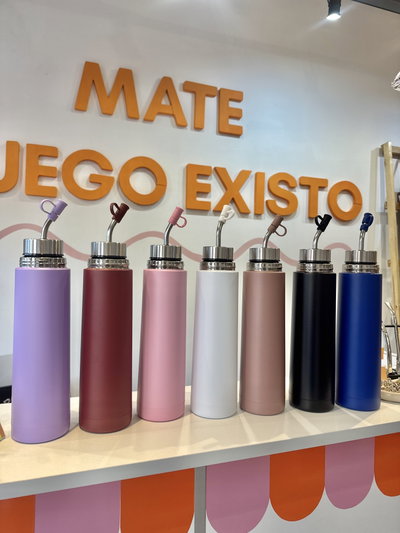 MATE LISTO + TERMO 750ml (colores)