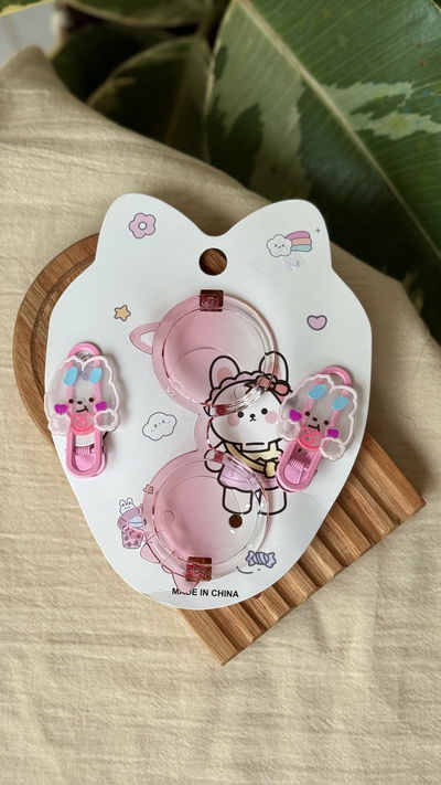 Lentes y brochecitos de niña 