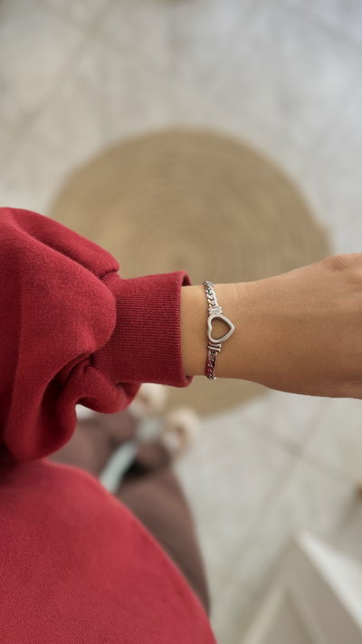 Pulsera corazón 