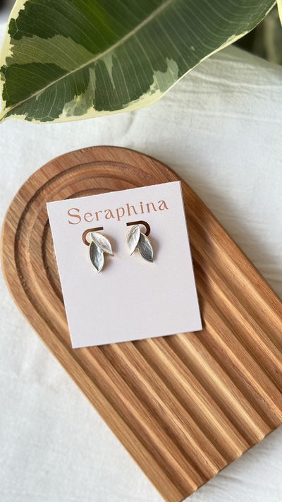 Aros dorados hojas colores 