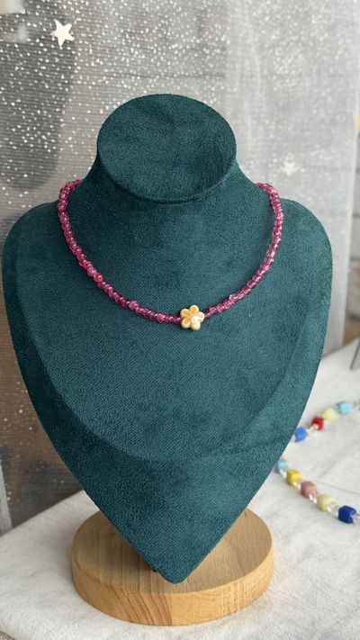 Collar flor 