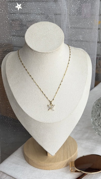 Collar mariposa 