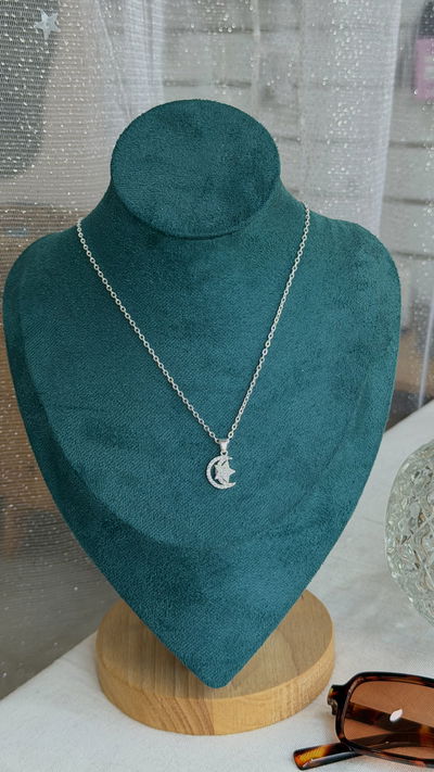 Collar Luna y Estrella 