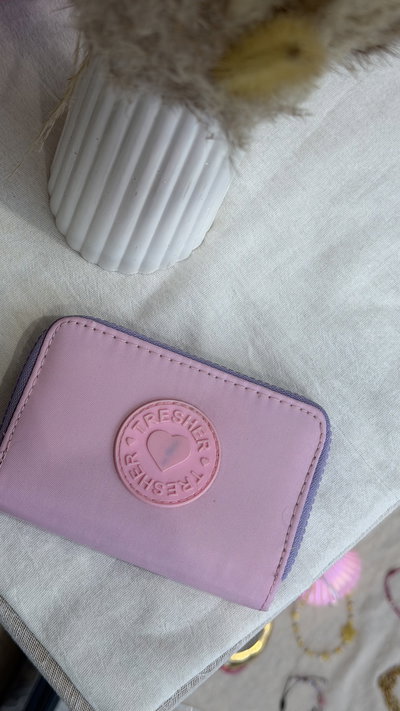 Billetera compacta tresher lila 