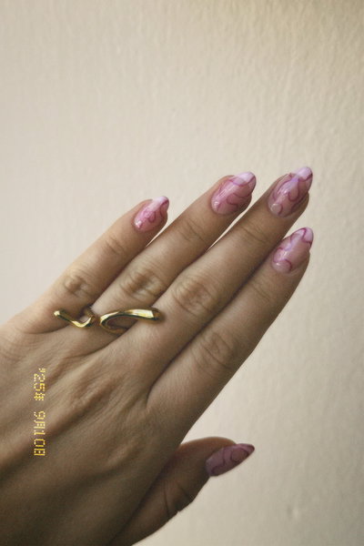 Anillo doble punta 