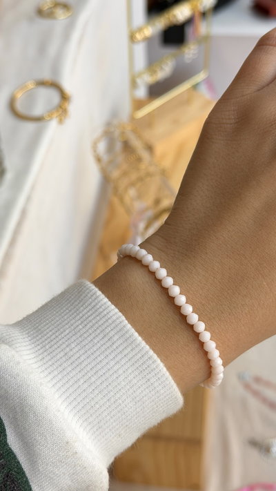 Pulsera rosa bb 