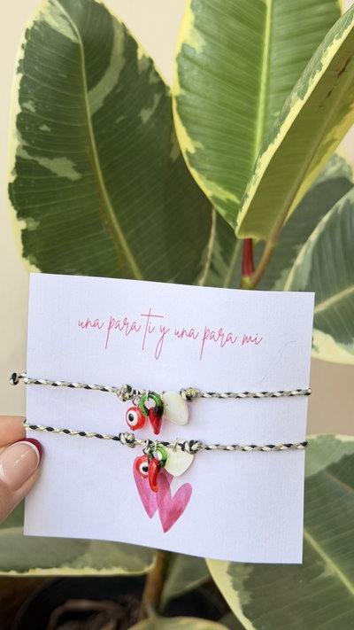 Pulsera ají•cora•ojo 