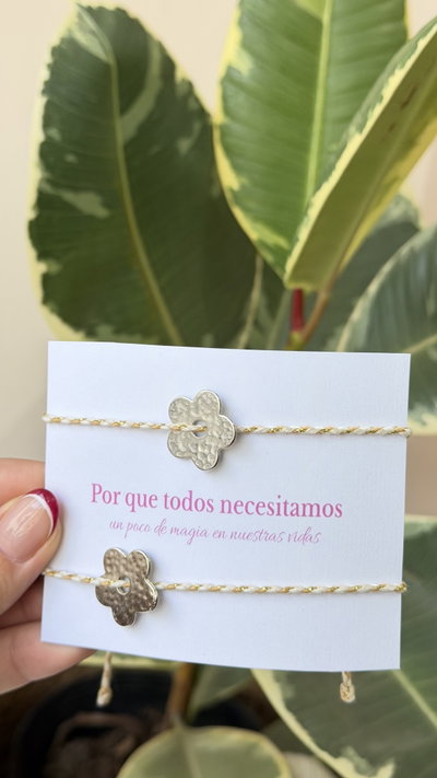 Pulsera flor 