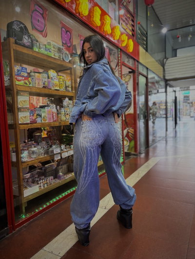 Wide leg Jena Mid