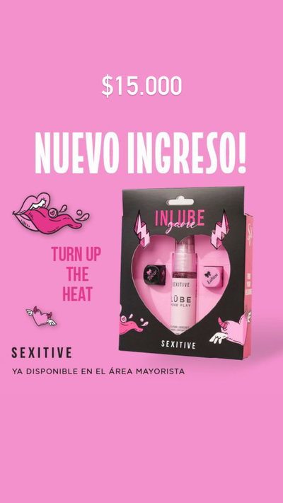 Juego dados y lubricante Sexitive