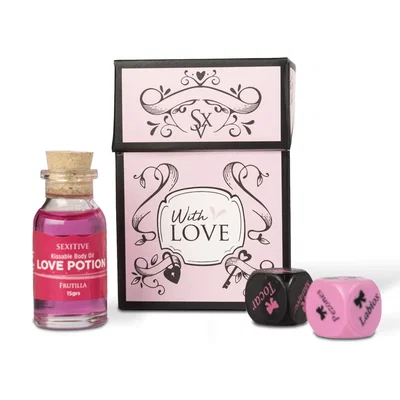 Love kit dados + lubricante