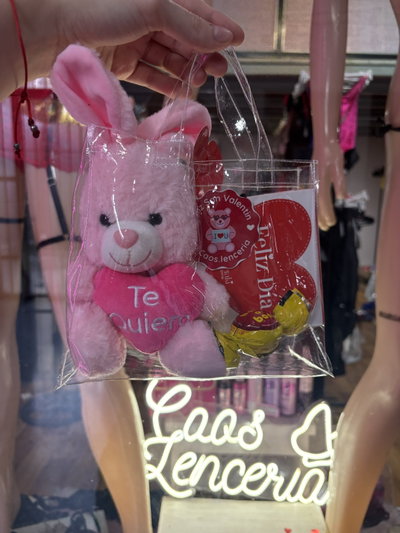 Box para regalar 💘 con peluche 