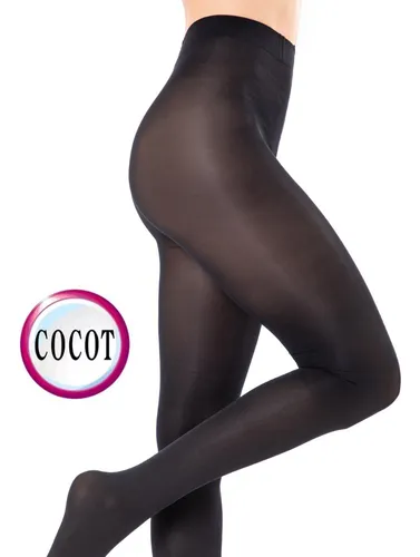 Medias cocot semi opacas negras