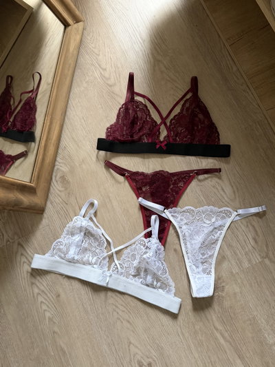 Bralettes encaje con elástico 