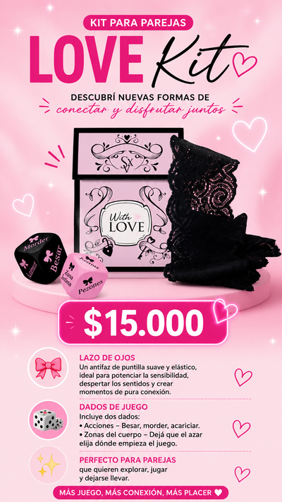 Love kit - dados + lazo 