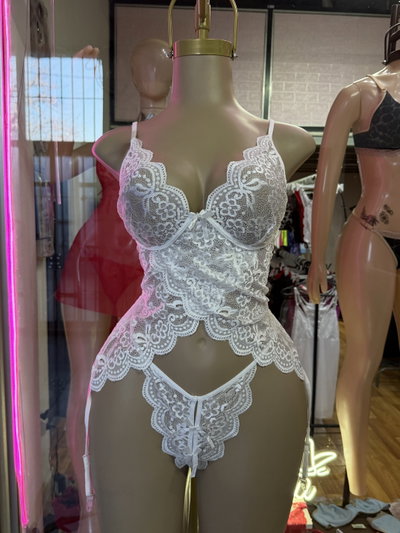 Corset importado blanco