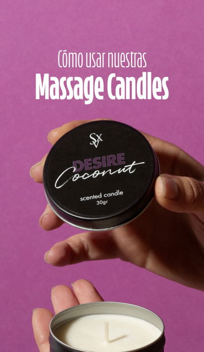 Velas para masajes 