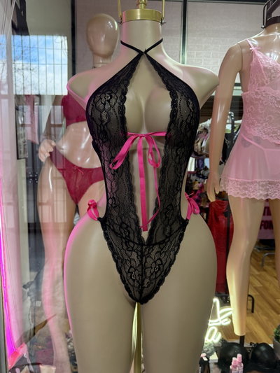Bodys eróticos para cinta cruzada