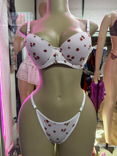 Conjunto Vintage aro armado push up 