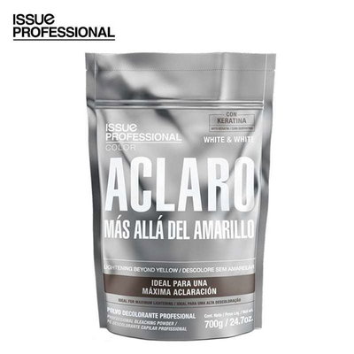 Issue Polvo Decolorante con Keratina White&White x700g