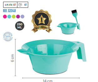 Bol graduado con asa y goma antideslizante REF. 52340 