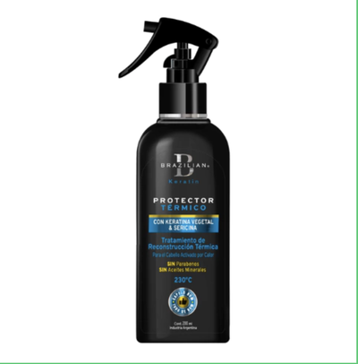 Protector Termico Reconstructor Brazilian Keratin con Sericina y Keratina Vegetal