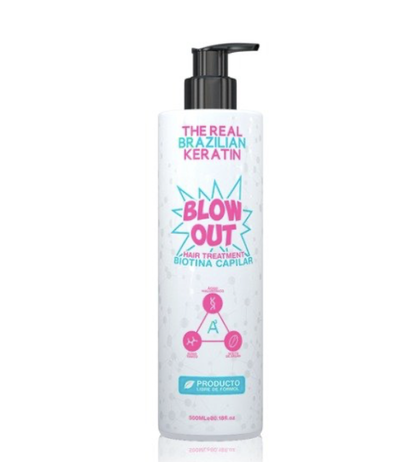 THE REAL BRAZILIAN BLOW OUT BIOTINA CAPILAR A3 X 500 ML