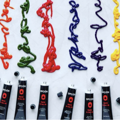 Coloración rock & color opcion