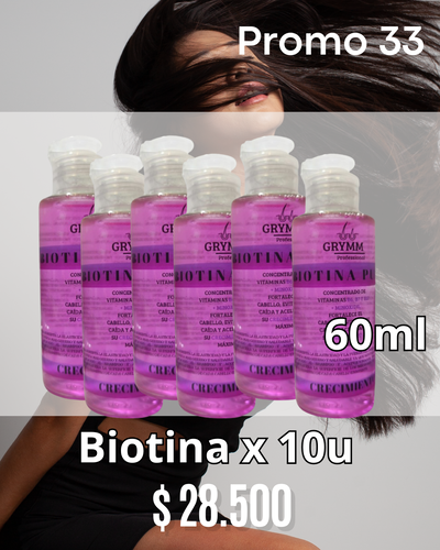 promo 33- biotina x 10