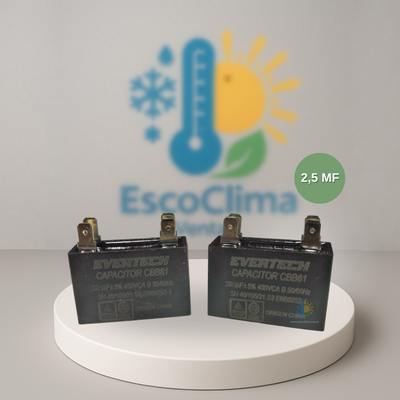 CAPACITOR CUADRADO 2.5MF 450V