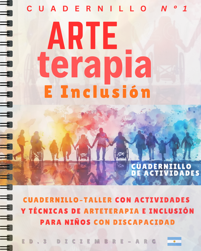 Cuadernillo de Arteterapia e Inclusión N°1 – Taller Completo para Niños
