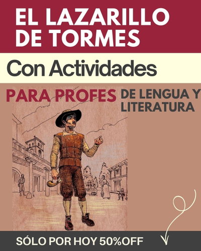 LAZARILLO DE TORMES Clásico de la literatura + Guía de lectura y actividades