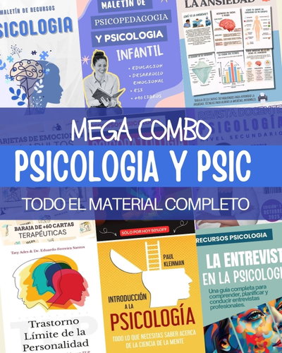MEGA COMBO PSICOLOGÍA Y PSICOPEDAGOGÍA- TODO EL MATERIAL