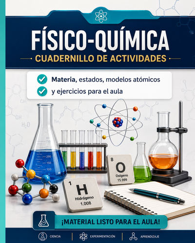 CUADERNILLO DE FÍSICO-QUÍMICA Actividades y contenidos para nivel secundario