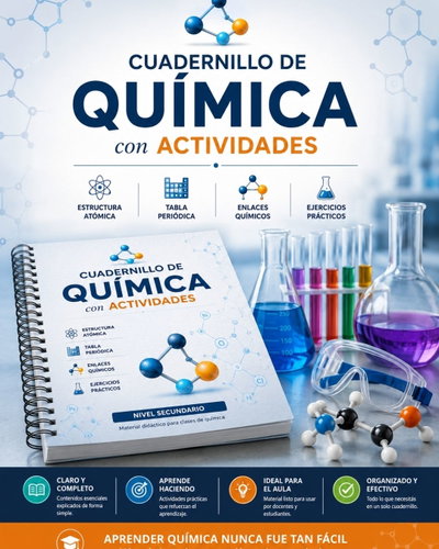 CUADERNILLO DE QUÍMICA CON ACTIVIDADES