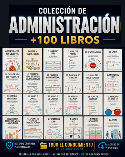 COLECCIÓN DE ADMINISTRACIÓN – +100 LIBROS DIGITALES