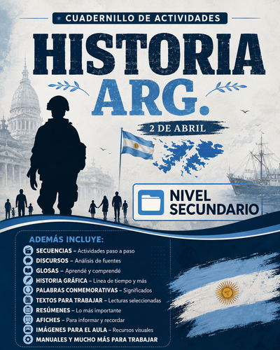 CUADERNILLO +PACK : MALVINAS EN EL AULA Actividades