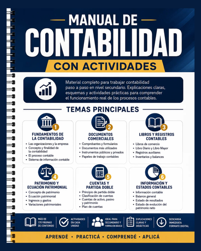 📘 Manual de Actividades: CONTABILIDAD- PARA PROFES