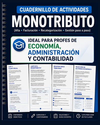🚀 CUADERNILLO DE ACTIVIDADES – MONOTRIBUTO 2026
