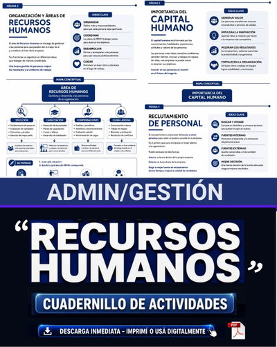 CUADERNILLO DE ACTIVIDADES – GESTIÓN DE RECURSOS HUMANOS