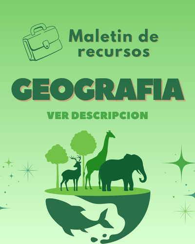 MALETÍN DE RECURSOS DE GEOGRAFÍA SECUNDARIA