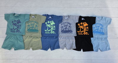 Conjunto Liso con Estampa c/ Relieve