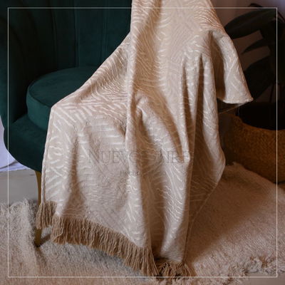 Manta/alfombra Beige